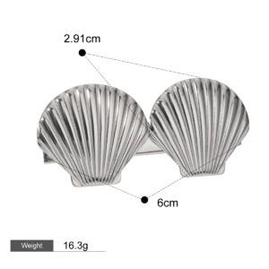 18K gold natural and marine elements design high-end hair accessories