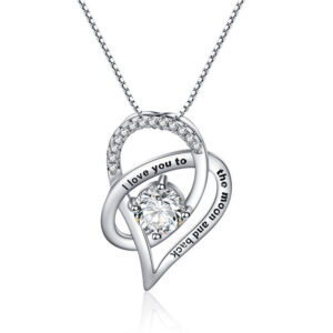 Mother’s Day Exquisite Openwork Heart Design Necklace