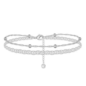 Double layer fashion all-match foot accessories