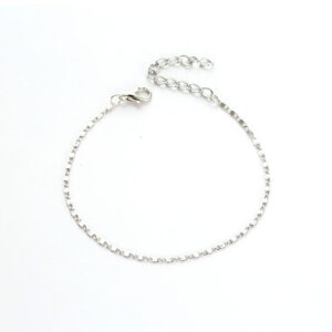 Classic Light Luxury Style Metal Chain Simple Design Versatile Anklet